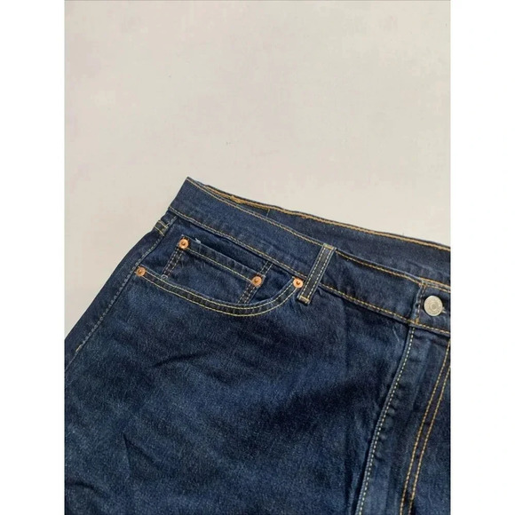 Levi's 505 Men's Blue Regular Fit Straight Leg Jeans Size 40x30 NWT - Picture 3 of 11